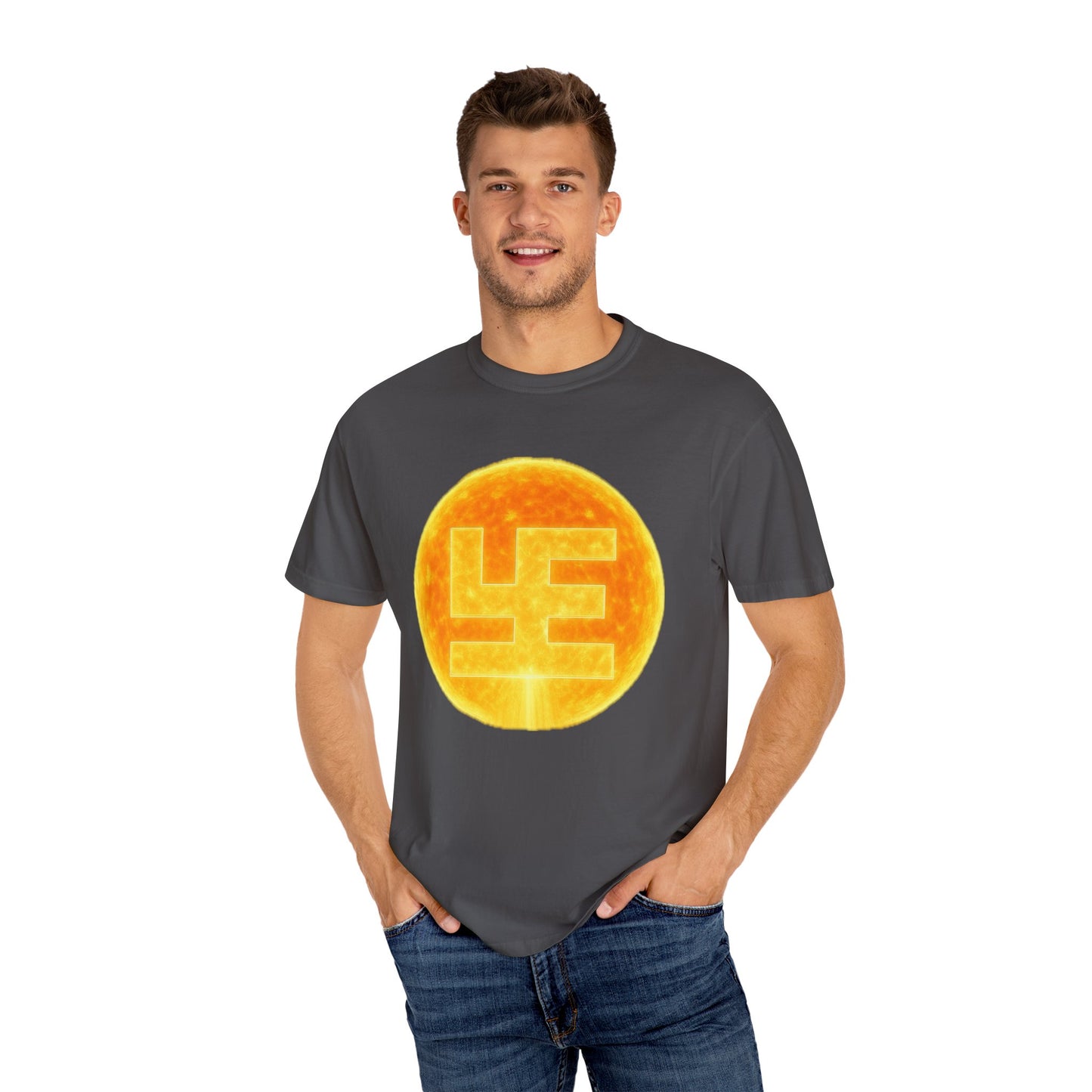 Swasticoin Sunshine Graphic Unisex T-Shirt, Casual Wear, Graphic Tee, Summer Fashion, Birthday Gift, Street Style