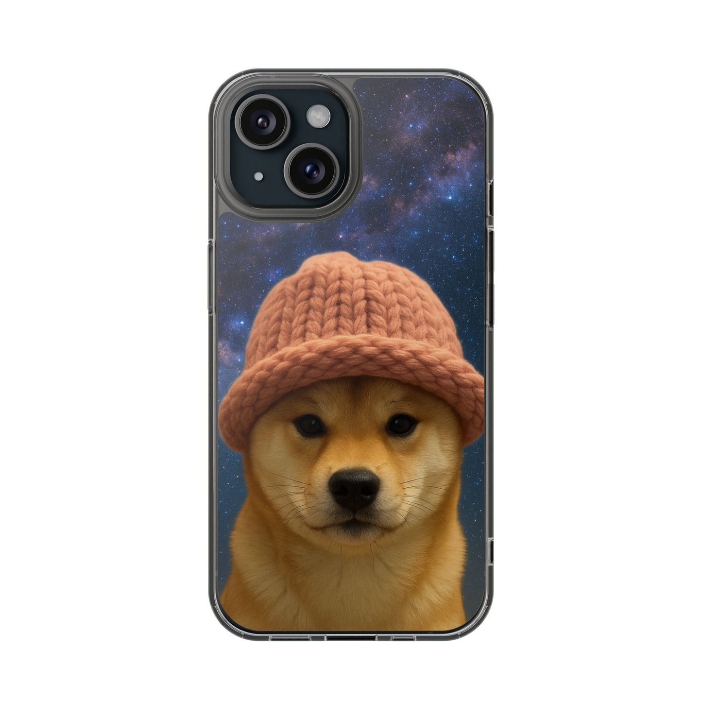 WIF Lovers Clear Phone Case, Cute Phone Cover for Animal Lovers, Pet Gift, Trendy Smartphone Accessory, Unique Dog Case