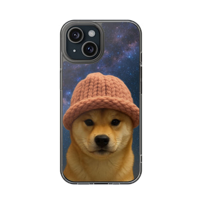 WIF Lovers Clear Phone Case, Cute Phone Cover for Animal Lovers, Pet Gift, Trendy Smartphone Accessory, Unique Dog Case