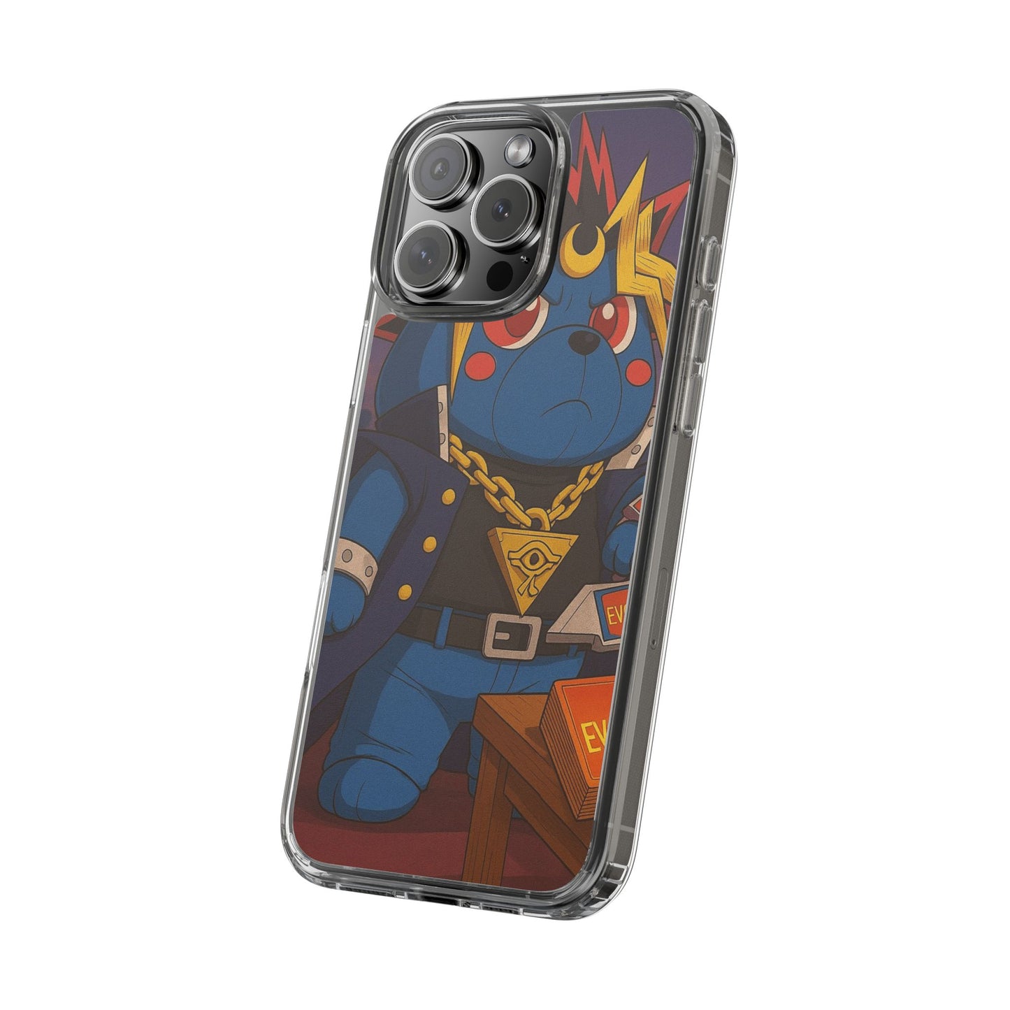 4NBT Clear Cases for Gaming Fans, Illustrated Phone Protection, Cute Anime Style, Collectible Accessories, Perfect Gift for Gamers