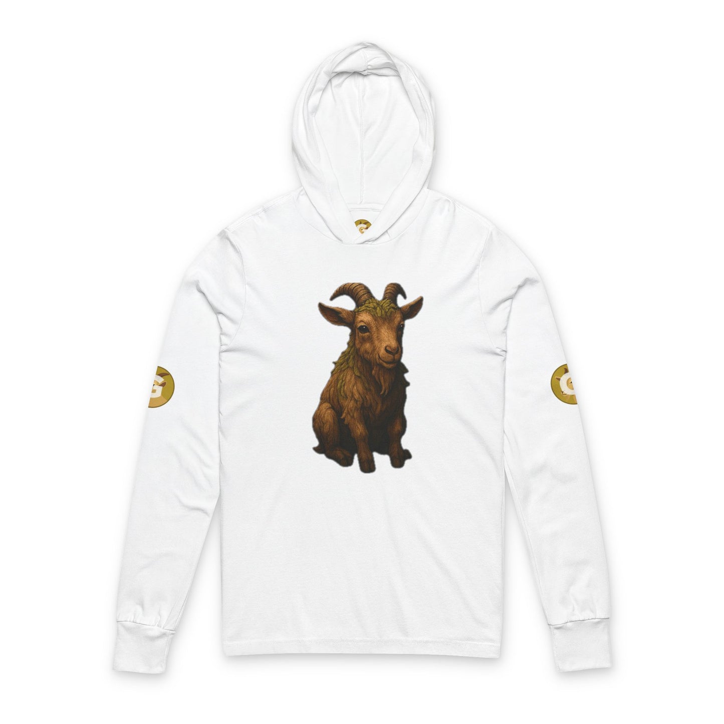 Whimsical Goat Hoodie / Casual Unisex Long Sleeve Tee for Animal Lovers, Cozy Gift for Birthdays, Holidays, Nature Enthusiasts, [...]