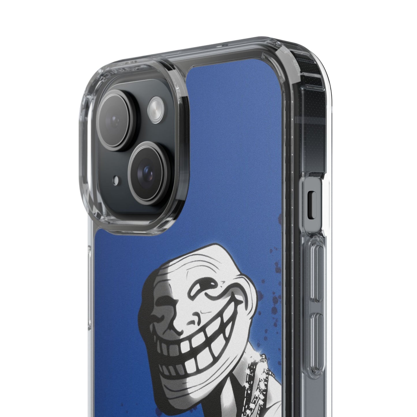 TROLL Clear Cases with Bold Graphic Design, Awesome Phone Accessories, Unique Gifts, Cartoon Phone Covers, Trendy Tech Gear