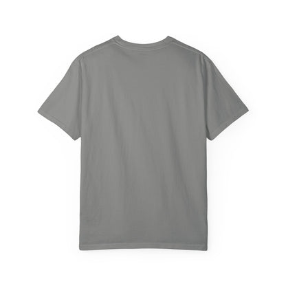 POPCAT Whimsical Cat Face T-Shirt, Unisex Garment-Dyed Tee for Cat Lovers, Cute Casual Wear, Gift for Pet Owners, Perfect for Everyday Style