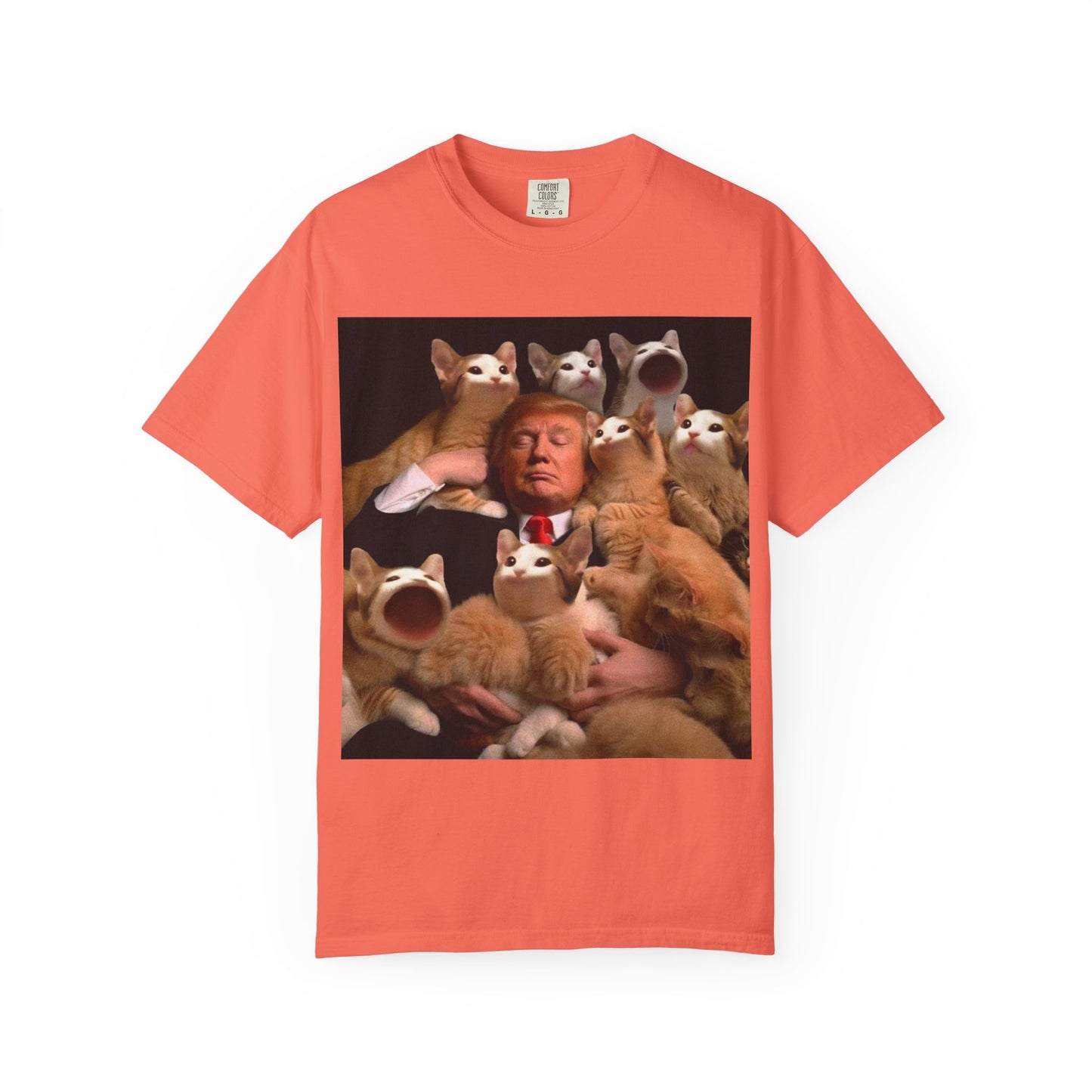 POPCAT Chaos Unisex T-Shirt, Fun Pet Lover Tee, Humor Shirt for Dog Owners, Gift for Dog Lovers, Quirky Graphic Tee