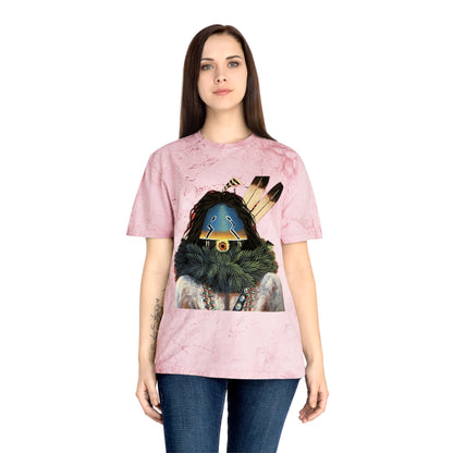 Vibrant Yei T-Shirt, Artistic Tee, Unisex Color Blast Shirt, Festival Fashion, Eco-Friendly T-Shirt, Unique Graphic Tee