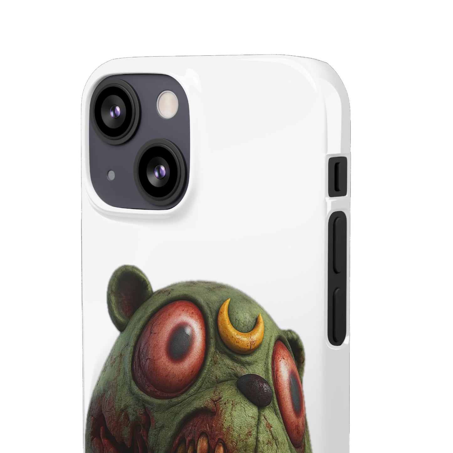 4NBT Zombie Bear Phone Case, Horror Snap Case, Cute but Spooky Accessory, Gift for Halloween, Unique Phone Cover