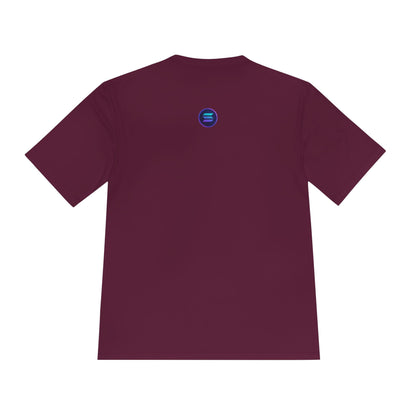 Unisex Moisture Wicking Tee featuring SOLANA & YZY designs, Perfect for Athletes, Casual Wear, Fitness Goals, Everyday Use, Sports Events