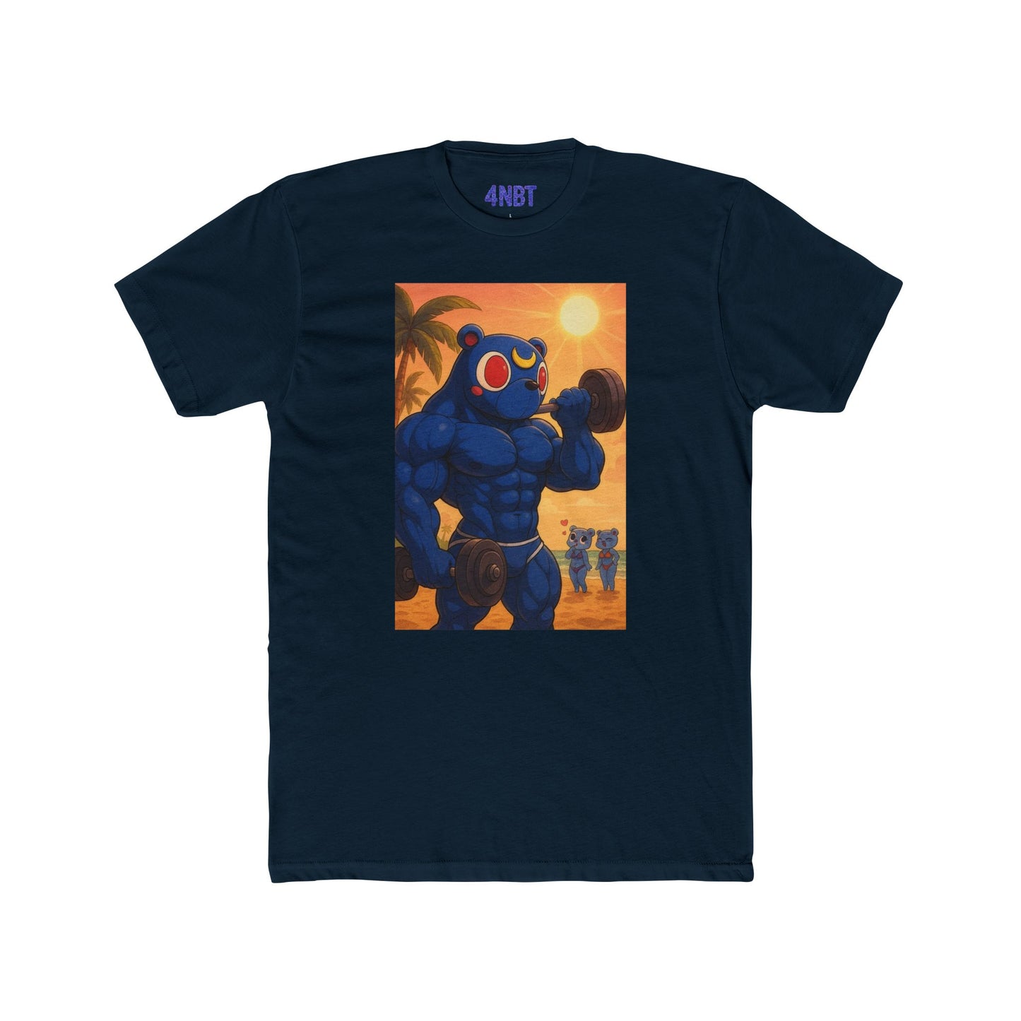 4NBT Stylish Graphic Tee, Fun Summer Shirt, Cool Gift for Him/Her, Casual Everyday Wear, Perfect for Beach Days, Unique Art Design