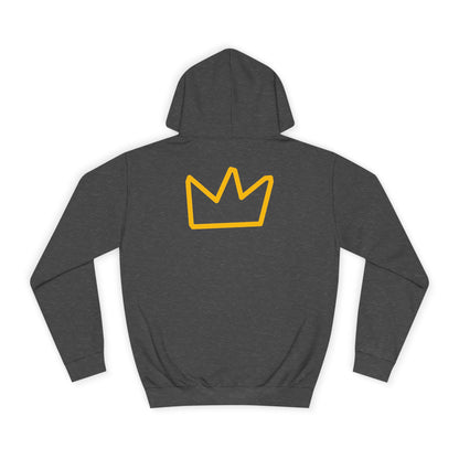 Trench Merch TM Stylish Crown Pull Over Hoodie - Perfect for Students, Campus Wear, Cozy Gifts, Unisex Sweatshirt, Trendy Apparel for Graduates