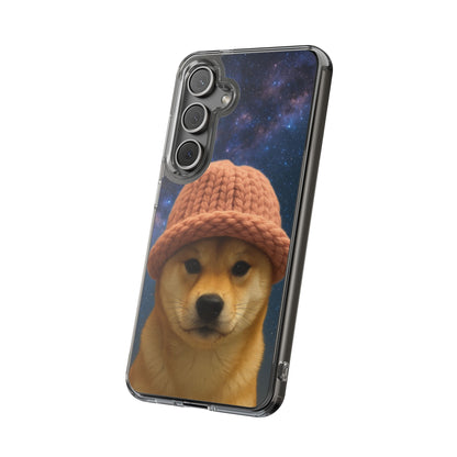 WIF Lovers Clear Phone Case, Cute Phone Cover for Animal Lovers, Pet Gift, Trendy Smartphone Accessory, Unique Dog Case
