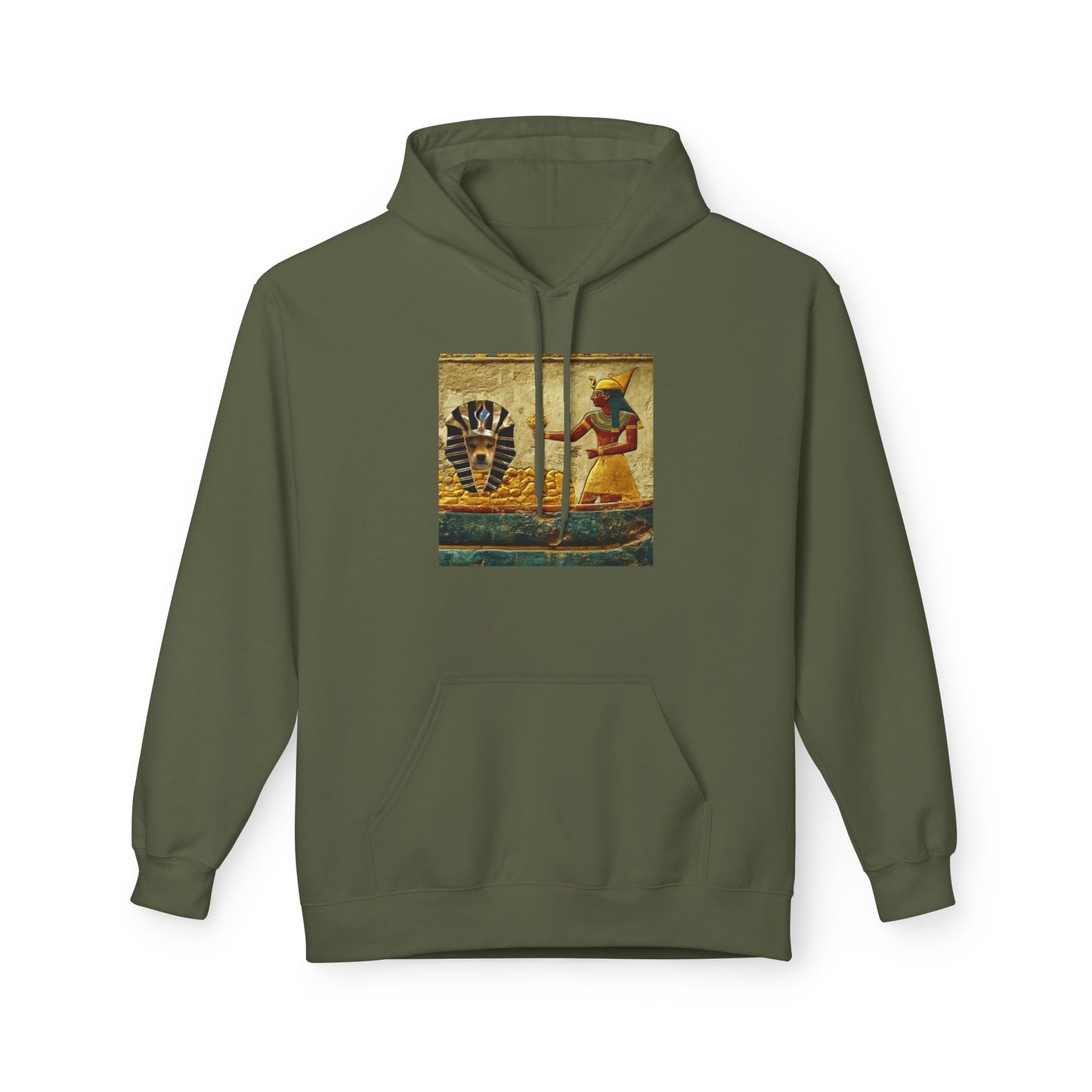 WIF Art Hoodie, Cozy Fleece Pullover for Art Lovers, Unique Gift for Creative Souls, Perfect for Casual Wear, Art-Inspired Fashion