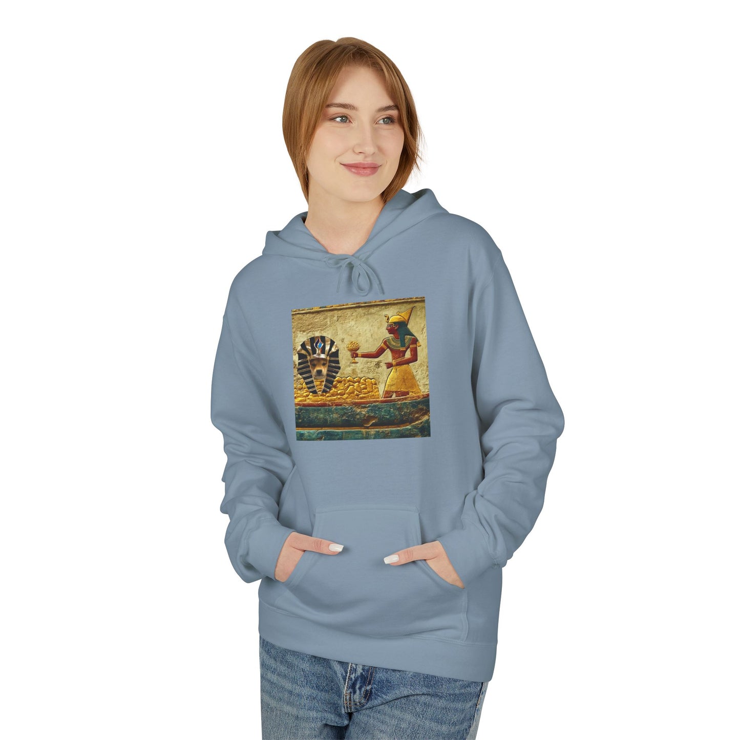 WIF Art Hoodie, Cozy Fleece Pullover for Art Lovers, Unique Gift for Creative Souls, Perfect for Casual Wear, Art-Inspired Fashion