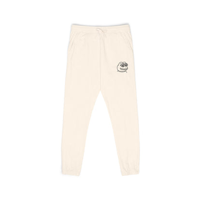 Pepe Cozy Garment-Dyed Fleece Sweatpants for Ultimate Relaxation, Lounge Pants, Relaxed Fit Joggers, Birthday Gift, Comfortable Homewear