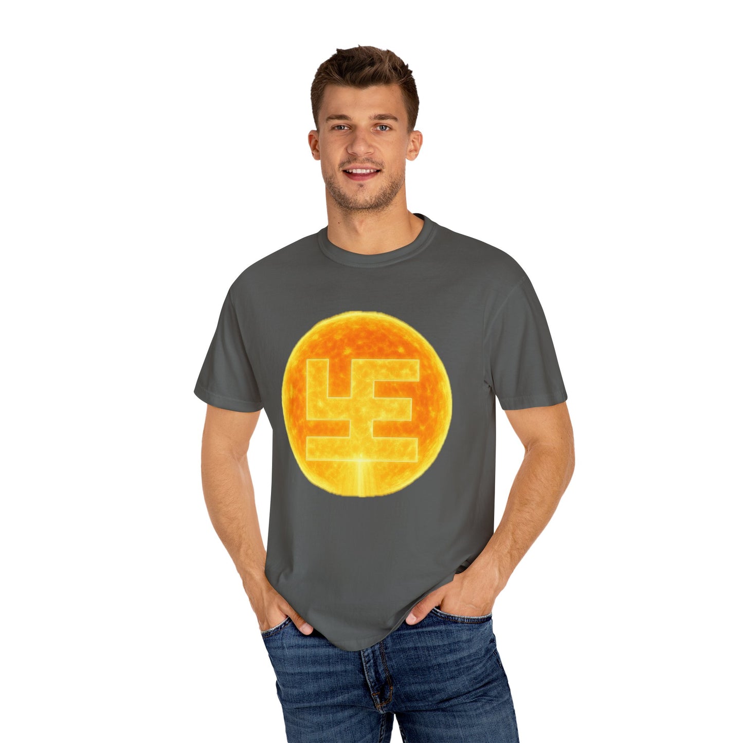 Swasticoin Sunshine Graphic Unisex T-Shirt, Casual Wear, Graphic Tee, Summer Fashion, Birthday Gift, Street Style