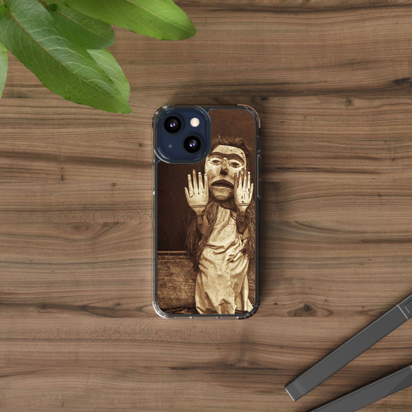 Yei Unique Clear Phone Case with Vintage Puppet Design, Artistic Phone Cover, Retro Style Protection, Gifts for Theater Lovers, Customized [...]