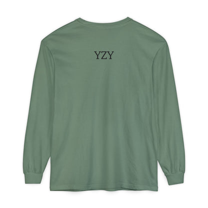 Swasticoin Mystical Mountain Long Sleeve T-Shirt | Unisex Graphic Tee, Trendy Layering Top, Casual Wear, Perfect Gift for Adventurers