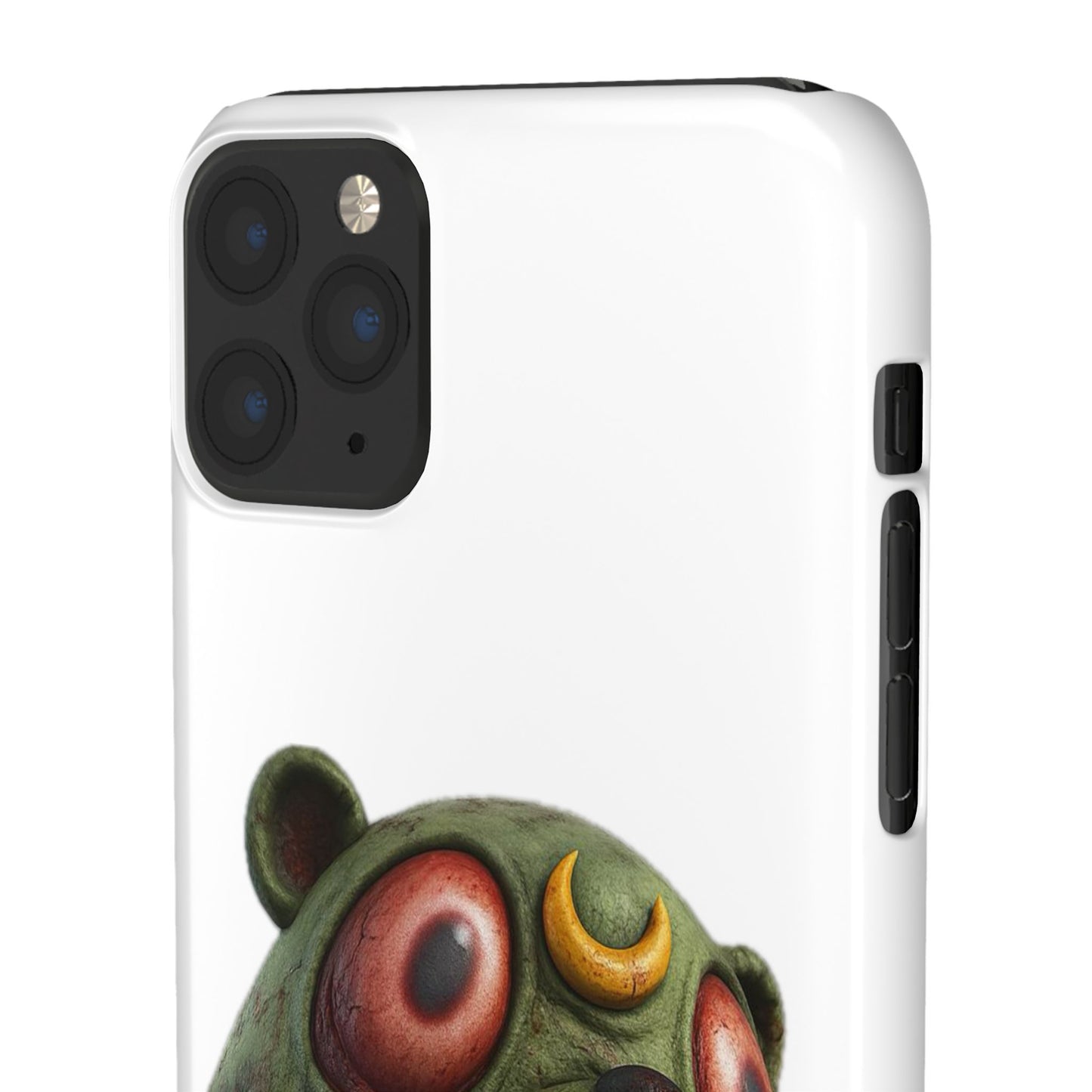 4NBT Zombie Bear Phone Case, Horror Snap Case, Cute but Spooky Accessory, Gift for Halloween, Unique Phone Cover