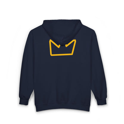 Trench Merch CrownUnisex Heavy Blend™ Full Zip Hooded Sweatshirt
