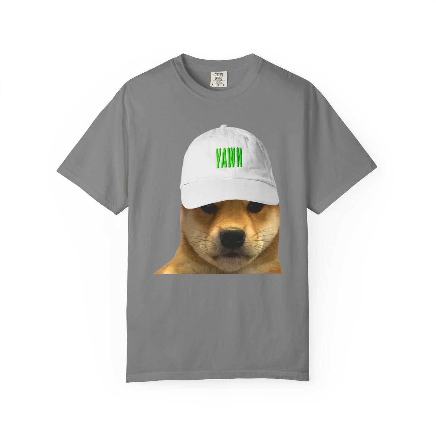 Unisex WIF Yawn T-Shirt | Funny Pet Lover Tee | Casual Wear | Gift for Dog Owners | Animal Humor Apparel | Quirky Fashion