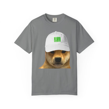 Unisex WIF Yawn T-Shirt | Funny Pet Lover Tee | Casual Wear | Gift for Dog Owners | Animal Humor Apparel | Quirky Fashion