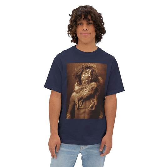 Yei Oversized Tee for Artistic Souls, Unisex Boxy T-Shirt, Retro Graphic Shirt, Casual Wear, Gift for Art Lovers