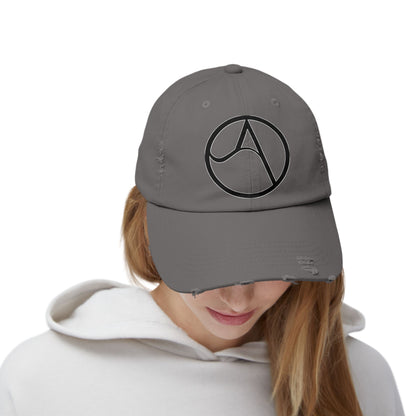 @ye Trendy Unisex Distressed Cap, Casual Hat, Vintage Style, Adjustable Dad Hat, Gift for Him or Her, Everyday Wear