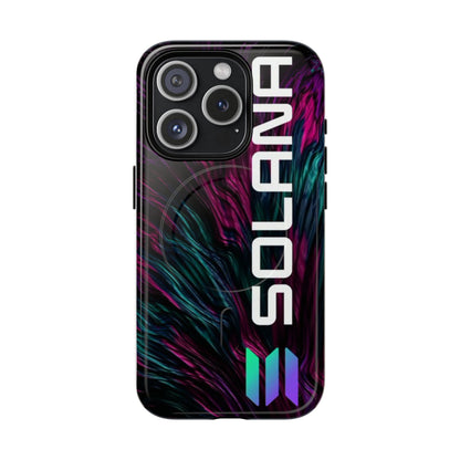 Solana Tough Magnetic Phone Case | Stylish Protection, Unique Art, Gift for Tech Lovers, Phone Accessory, Modern Design