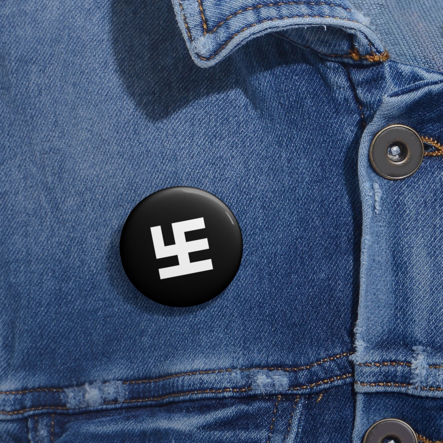 Swasticoin Custom Pin Buttons for Personalization, Party Favors, Collectibles, Gifts, Fashion Accessories