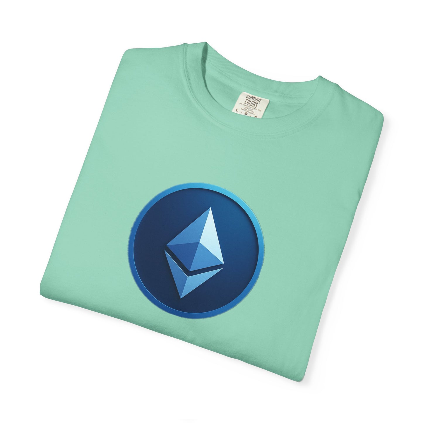 Ethereum Graphic T-Shirt, Unisex Casual Tee, Blockchain Apparel, Gamer Shirt, Crypto Gift, Stylish Streetwear