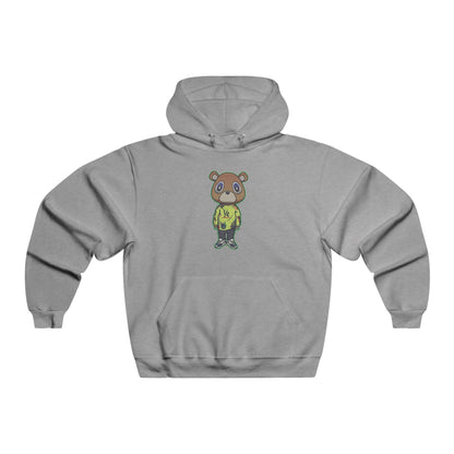 Ye Bear-Themed Hooded Sweatshirt, Unisex Sweatshirt, Cute Graphic Hoodie, Gift for Animal Lovers, Casual Wear, Perfect for Fall