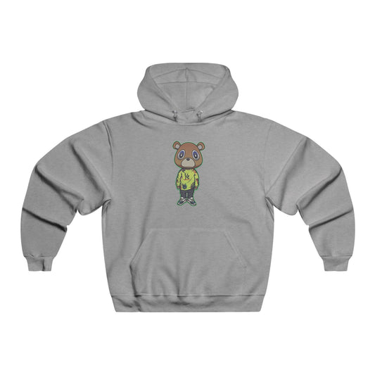 Ye Bear-Themed Hooded Sweatshirt, Unisex Sweatshirt, Cute Graphic Hoodie, Gift for Animal Lovers, Casual Wear, Perfect for Fall