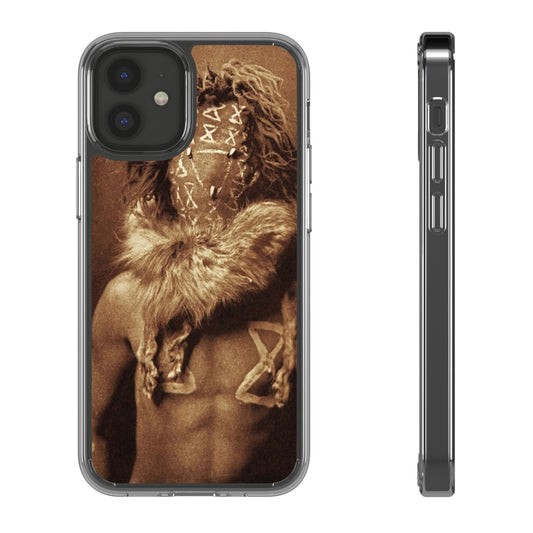 Yei Artistic Clear Phone Case for Unique Expression, Phone Accessories, Nature Lovers, Boho Style, Gift for Him/Her