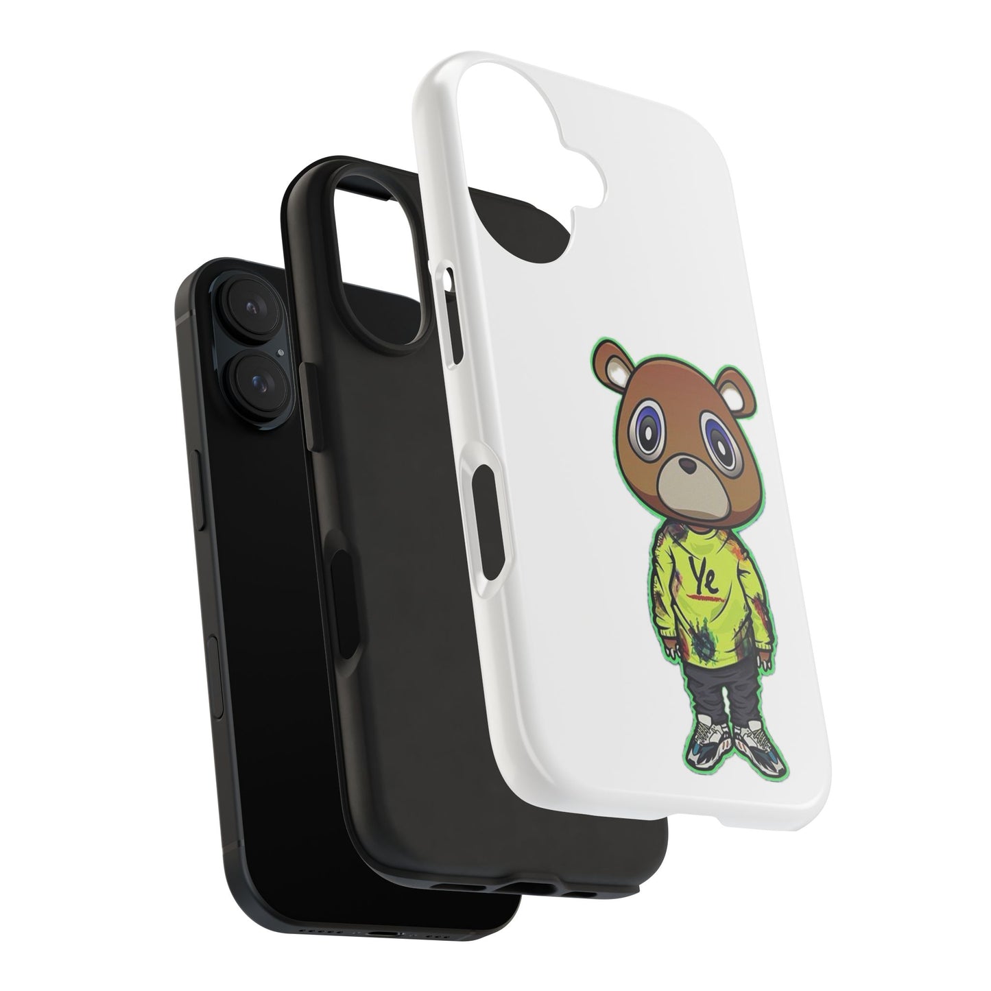Ye Bear Tough Phone Cases with Cartoon Design - Unique Phone Cover, Durable Mobile Case, Cool Gift for Teens, Fun Accessory for Everyday Use