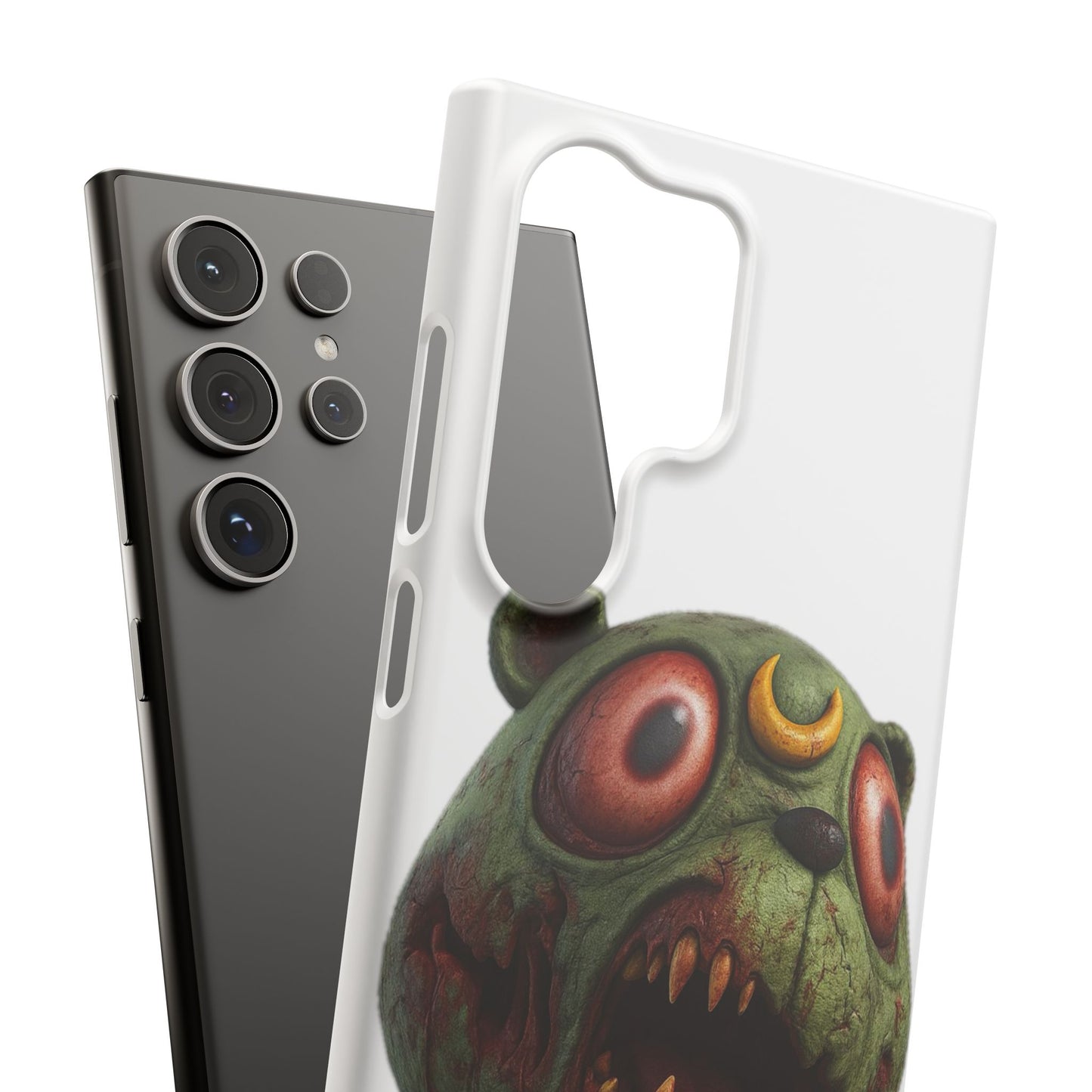 4NBT Zombie Bear Phone Case, Horror Snap Case, Cute but Spooky Accessory, Gift for Halloween, Unique Phone Cover