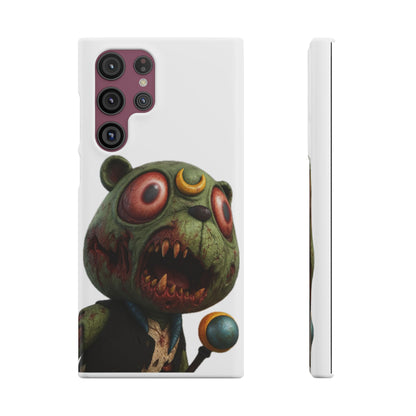 4NBT Zombie Bear Phone Case, Horror Snap Case, Cute but Spooky Accessory, Gift for Halloween, Unique Phone Cover
