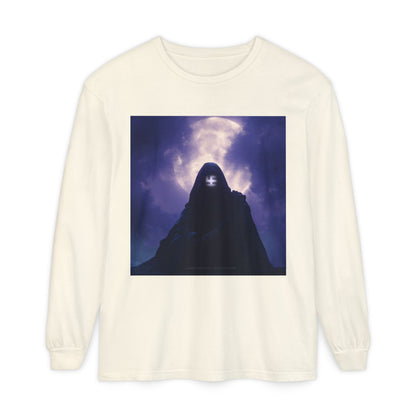 Swasticoin Mystical Mountain Long Sleeve T-Shirt | Unisex Graphic Tee, Trendy Layering Top, Casual Wear, Perfect Gift for Adventurers