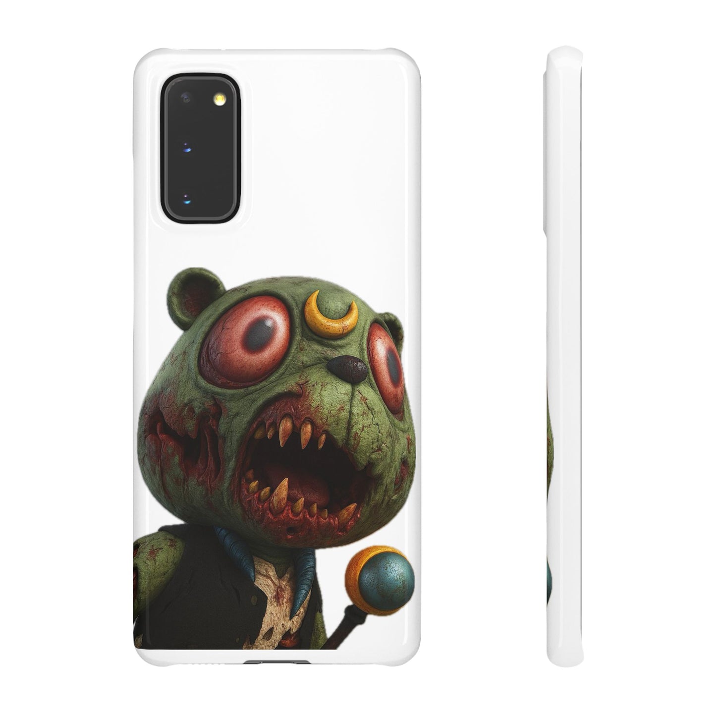 4NBT Zombie Bear Phone Case, Horror Snap Case, Cute but Spooky Accessory, Gift for Halloween, Unique Phone Cover