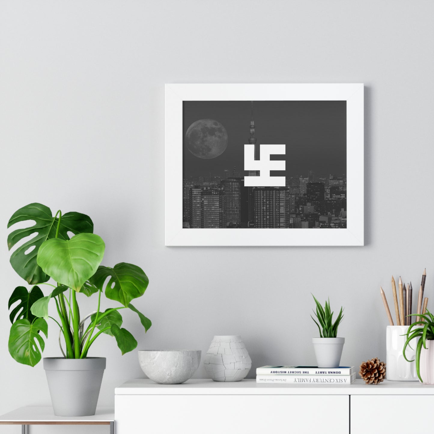 Swasticoin Urban Nightscape Framed Poster | Modern Wall Art for Home Decor, Gift for Art Lovers, Minimalist Design, Office Wall Art, Black and [...]