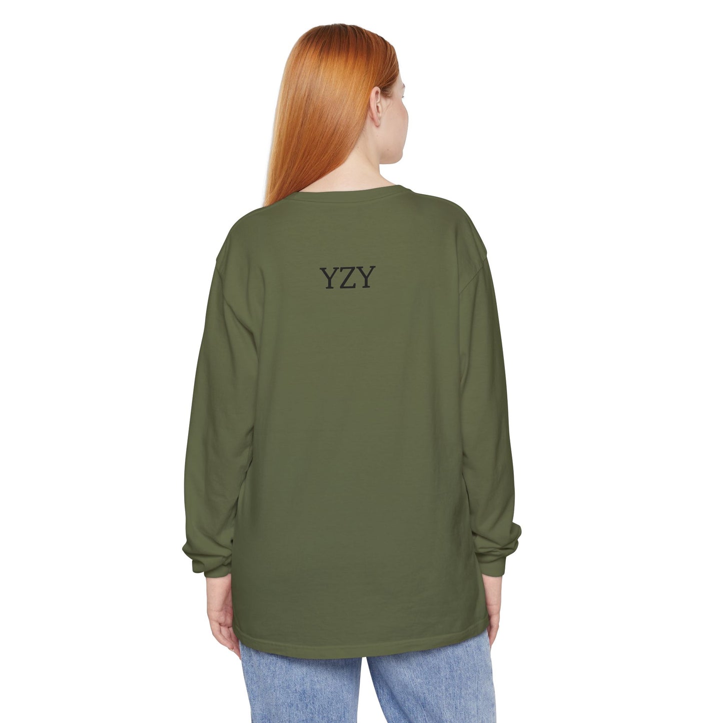 Swasticoin Mystical Mountain Long Sleeve T-Shirt | Unisex Graphic Tee, Trendy Layering Top, Casual Wear, Perfect Gift for Adventurers