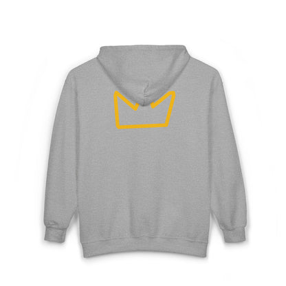 Trench Merch CrownUnisex Heavy Blend™ Full Zip Hooded Sweatshirt