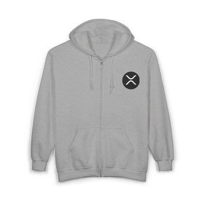 XRP Unisex Heavy Blend™ Full Zip Hooded Sweatshirt