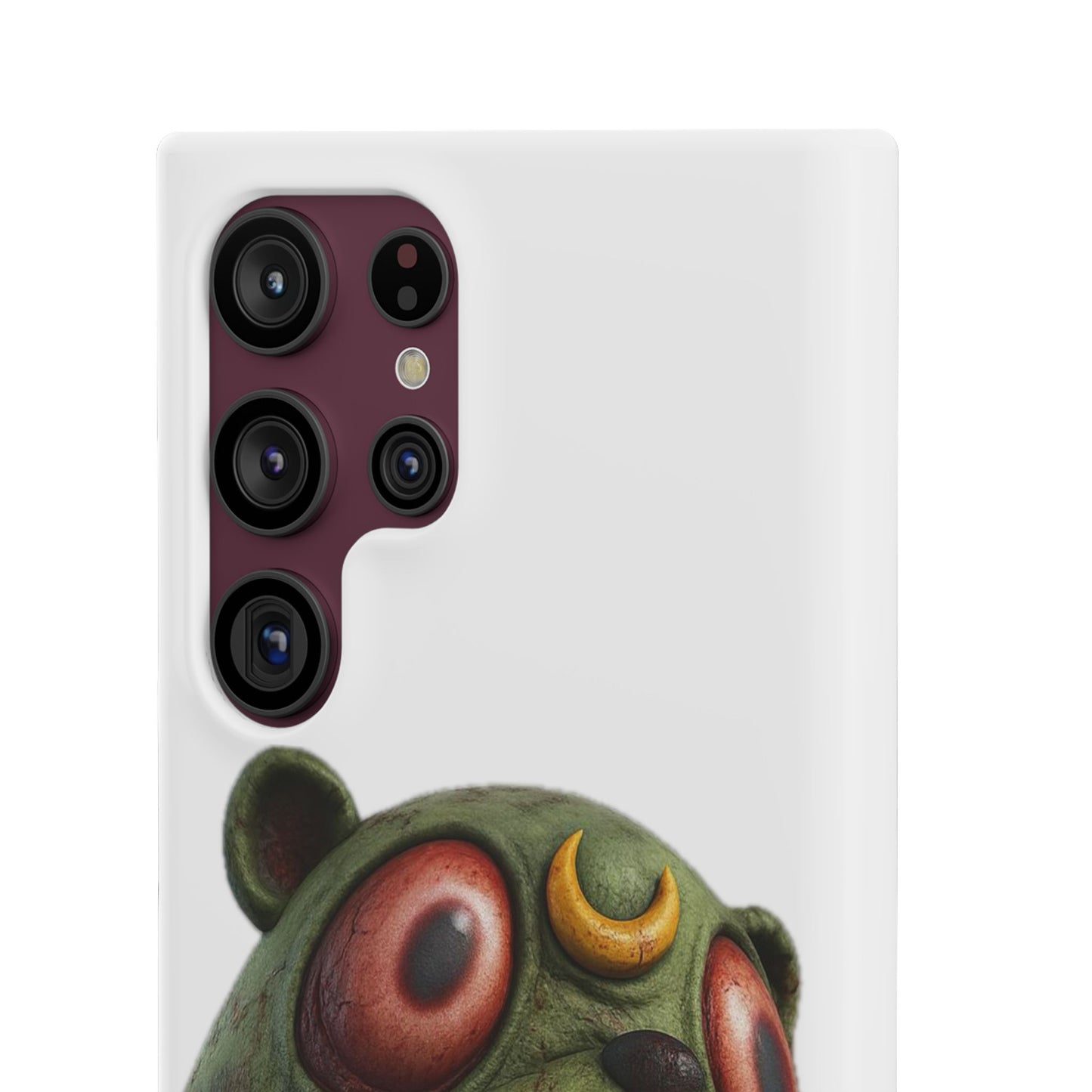 4NBT Zombie Bear Phone Case, Horror Snap Case, Cute but Spooky Accessory, Gift for Halloween, Unique Phone Cover