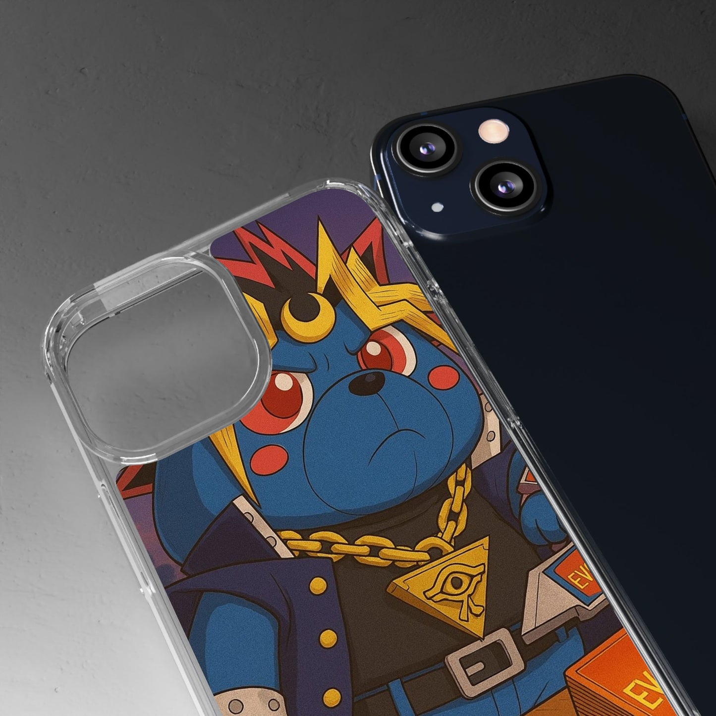 4NBT Clear Cases for Gaming Fans, Illustrated Phone Protection, Cute Anime Style, Collectible Accessories, Perfect Gift for Gamers