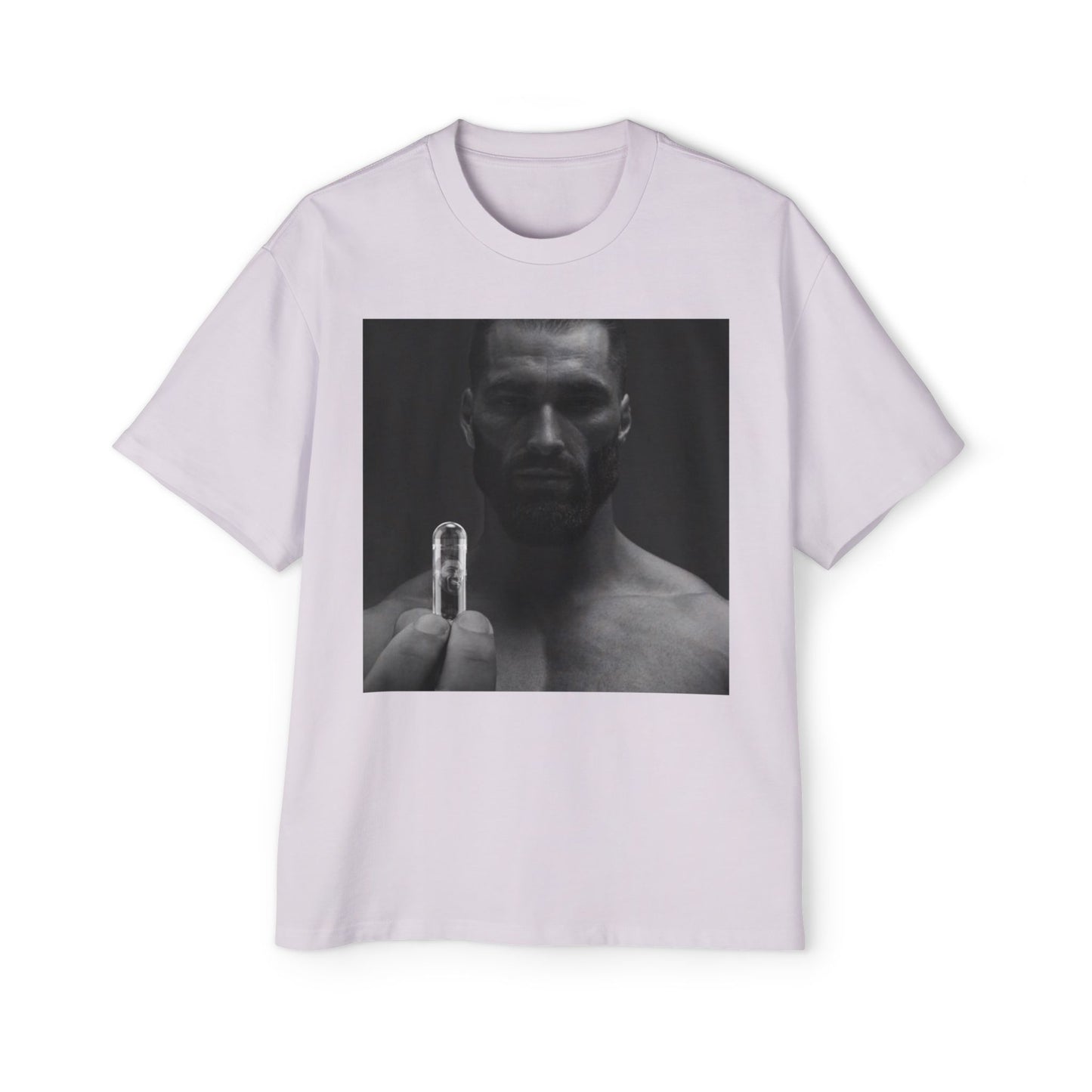 GIGA Men's Oversized Graphic Tee - Streetwear Staple, Gigachad Design, Casual Comfort, Perfect Gift for Him, Ideal for Music Festivals, [...]