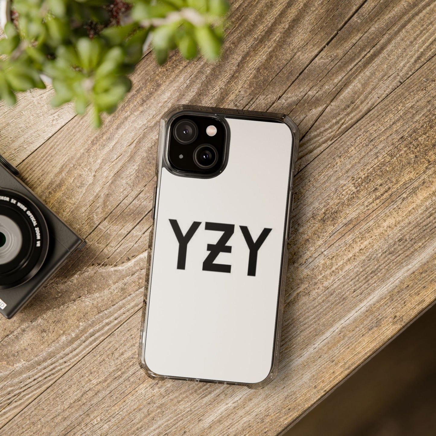 4NBT Minimalist Phone Case, Clear Impact Case, Phone Protection, Trendy Accessory, Gift for Music Lovers, Modern Design