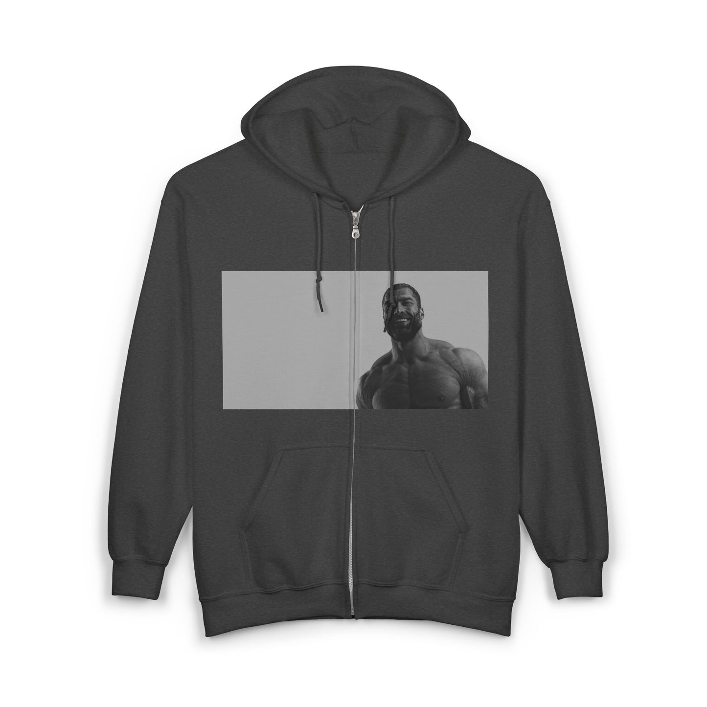 GIGA Unisex Heavy Blend Zip Hooded Sweatshirt, Motivational Fitness Hoodie, Men's Workout Sweatshirt, Gym Apparel, Casual Streetwear, Gift [...]