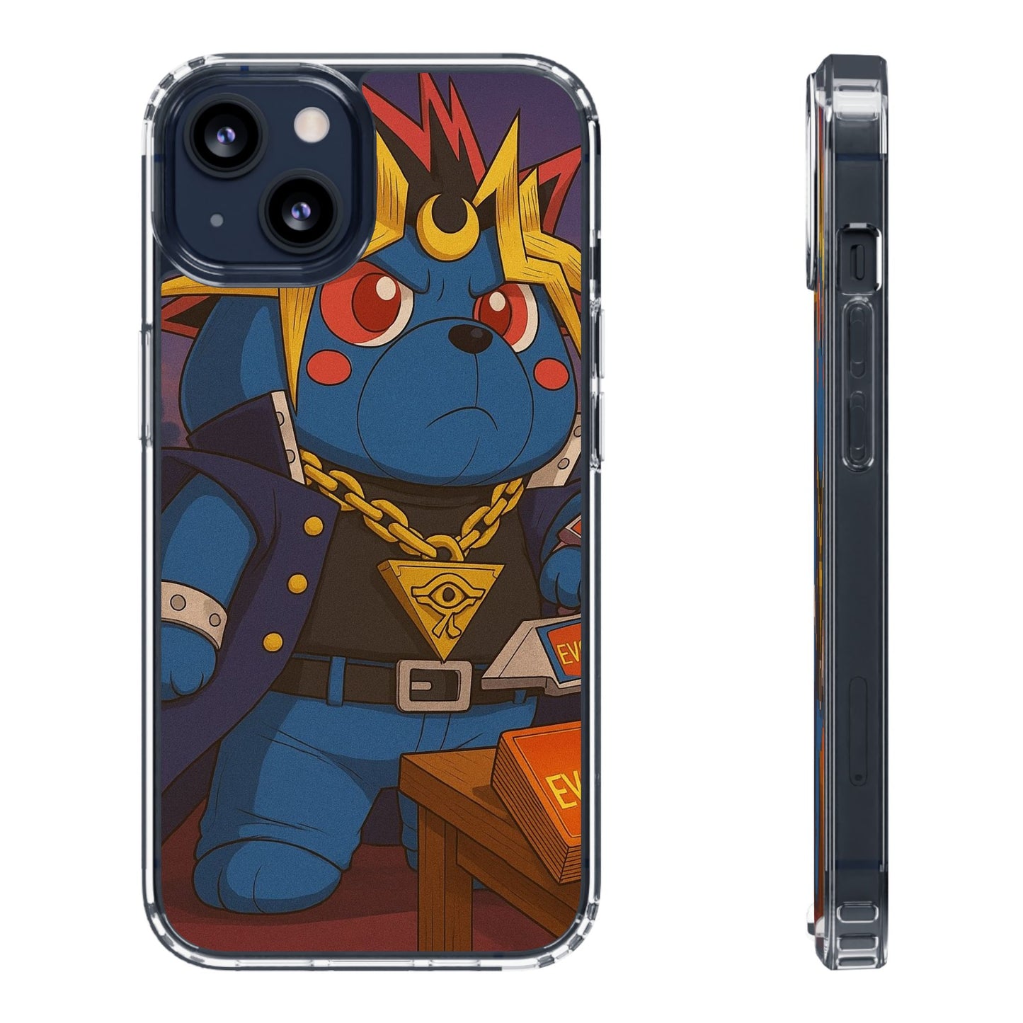 4NBT Clear Cases for Gaming Fans, Illustrated Phone Protection, Cute Anime Style, Collectible Accessories, Perfect Gift for Gamers