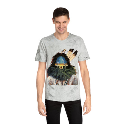 Vibrant Yei T-Shirt, Artistic Tee, Unisex Color Blast Shirt, Festival Fashion, Eco-Friendly T-Shirt, Unique Graphic Tee