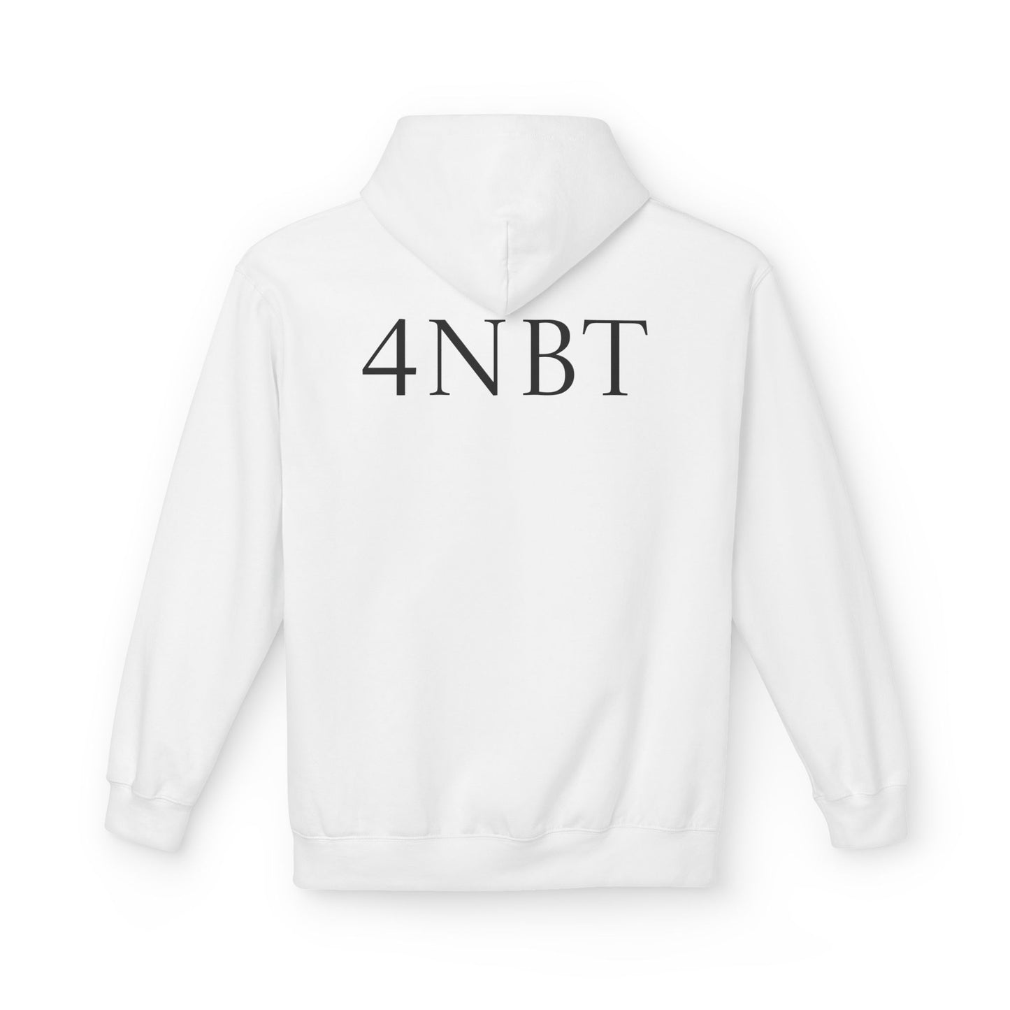 4NBT Fleece Hoodie with Fun Graphic, Cool Streetwear, Unisex Apparel, Unique Gift for Gamers, Trendy Layering Piece