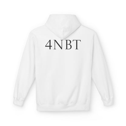 4NBT Fleece Hoodie with Fun Graphic, Cool Streetwear, Unisex Apparel, Unique Gift for Gamers, Trendy Layering Piece